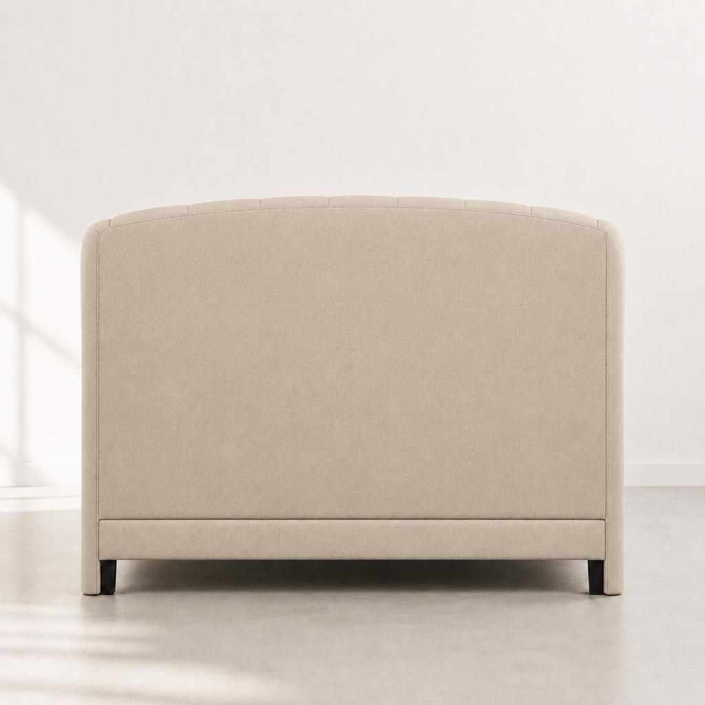 Cavalli Tufted Wingback Bed