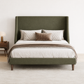 Marlow Wingback Upholstered Bed