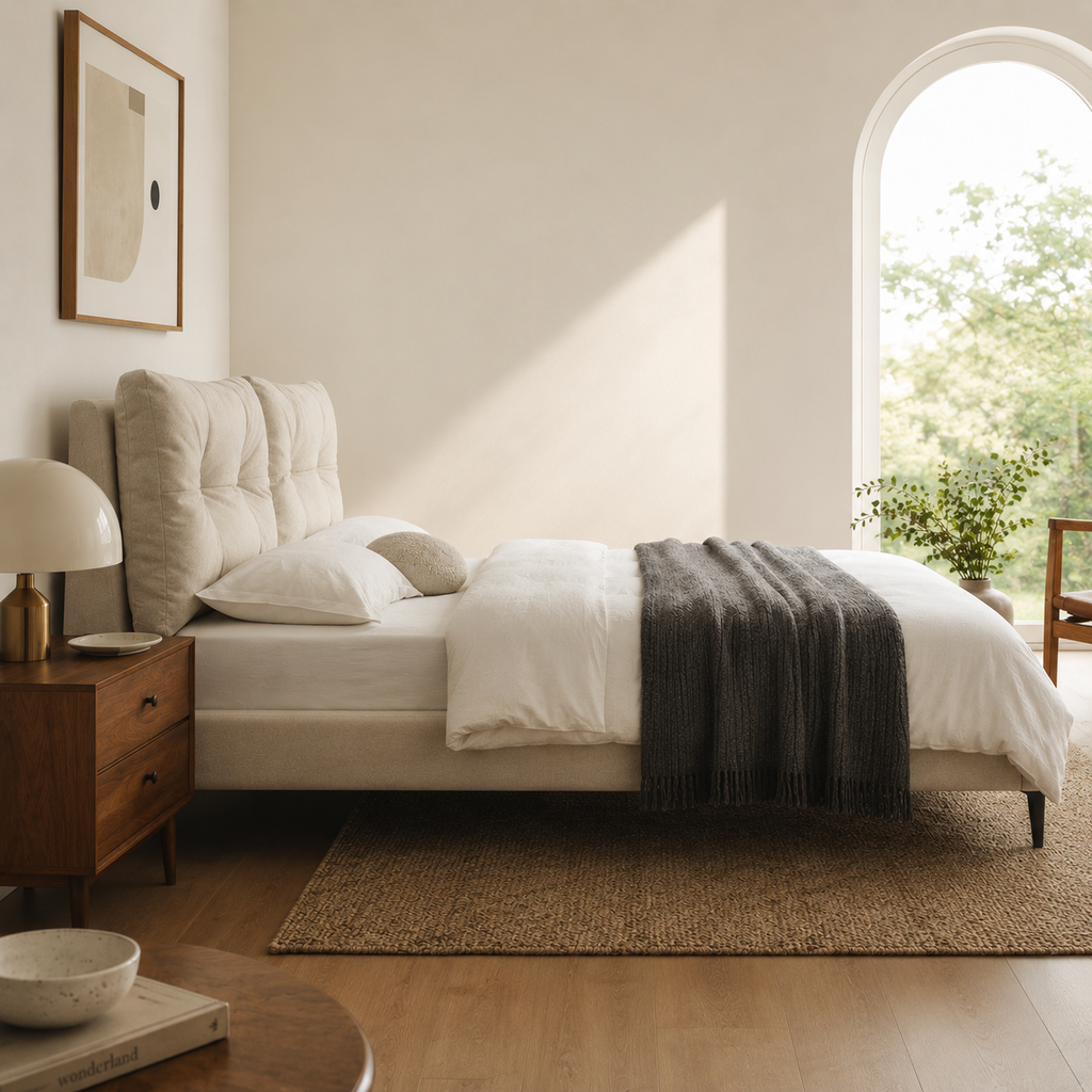 Milo Cushion Panel Bed