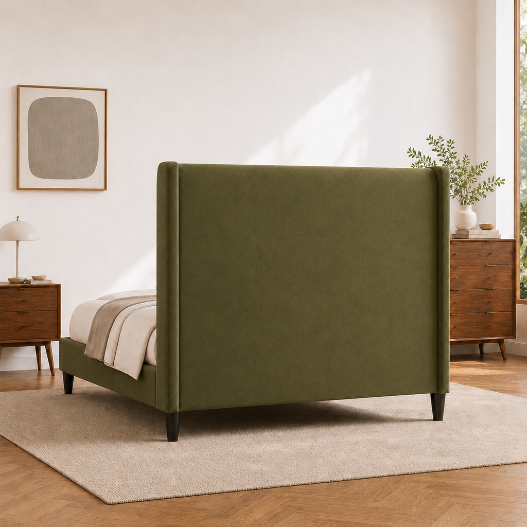Tufted Storage Bed