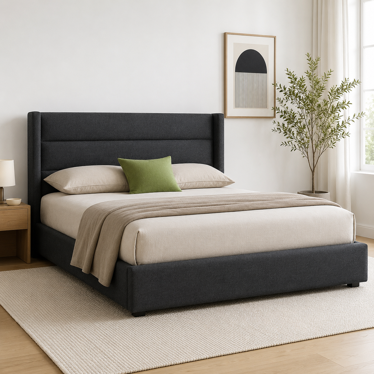Evan Upholstered Bed
