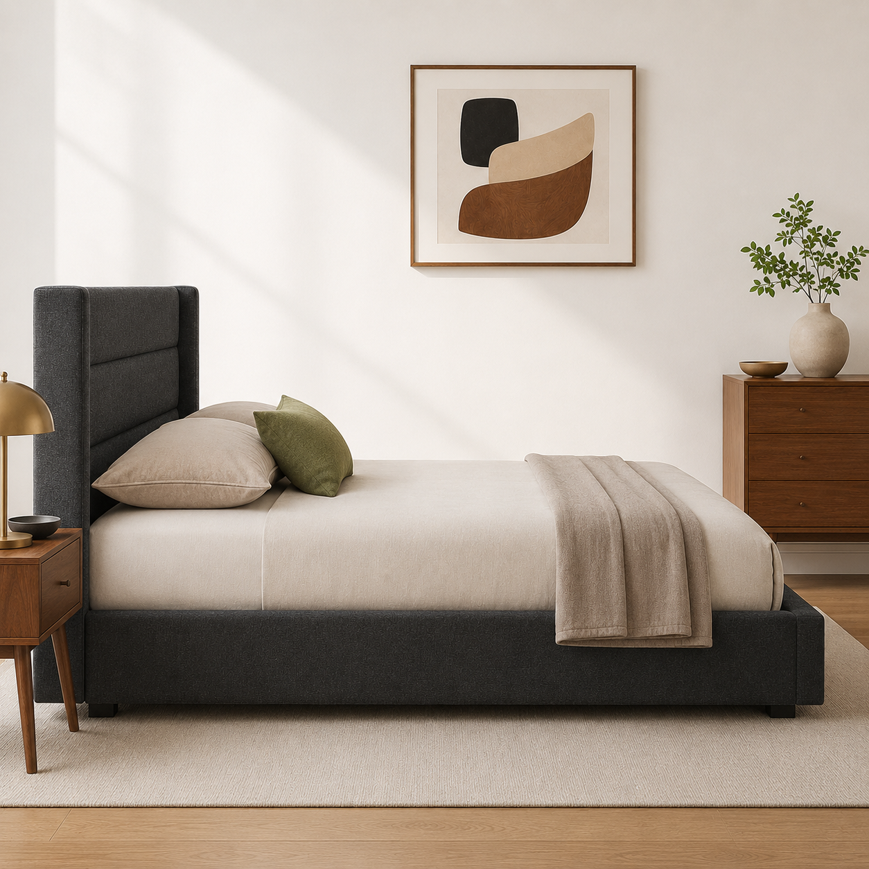 Evan Upholstered Bed