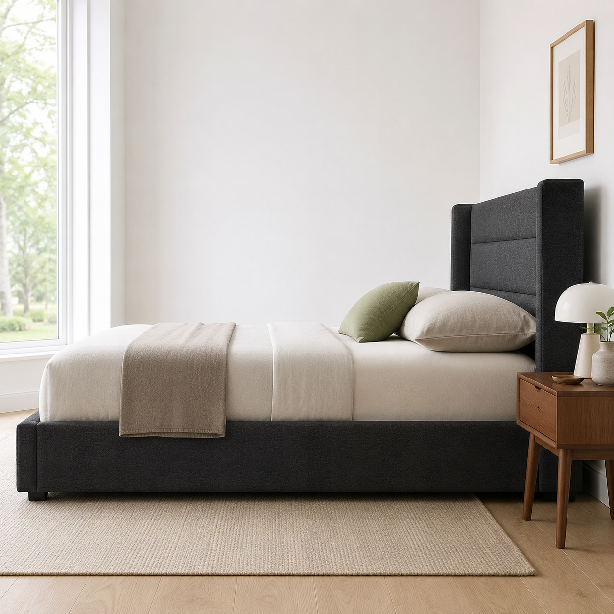 Evan Upholstered Bed