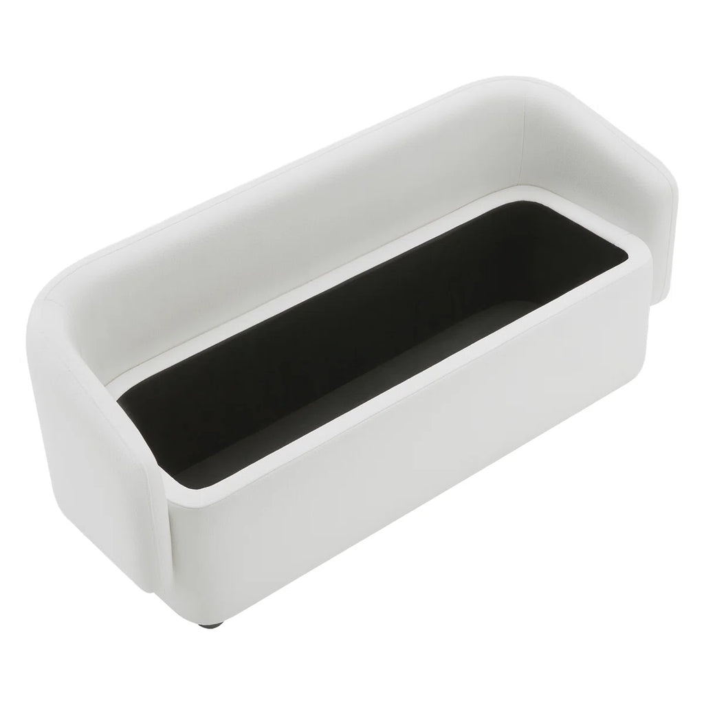 Taira Curved Storage Bench